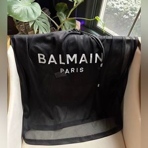 Balmain Men’s Mesh Jersey/Cover Up NWT